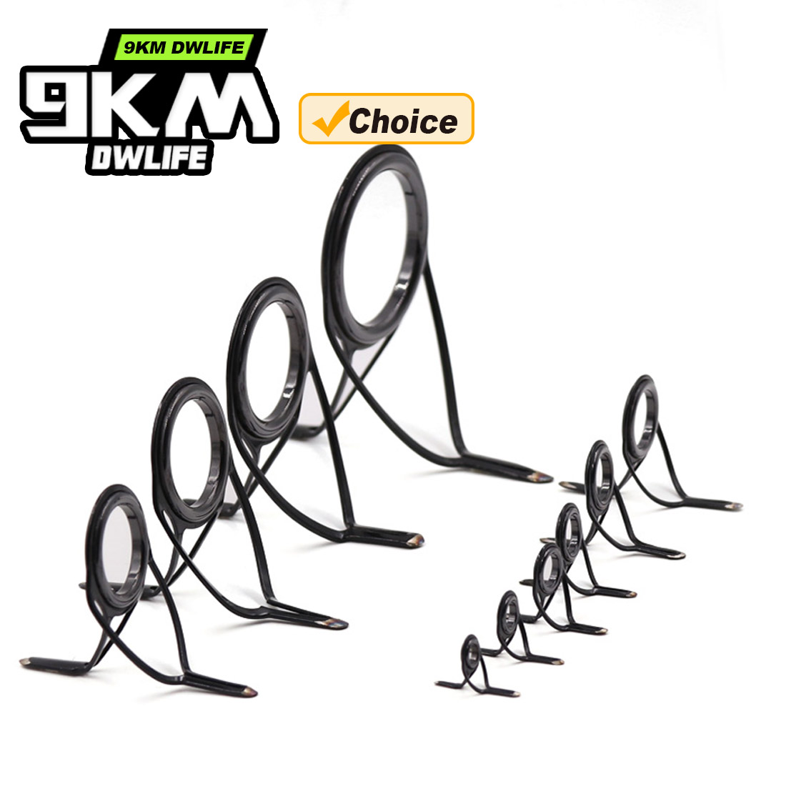 Fishing Rod Repair Kit - 9KM OB Kavisli Olta Kılavuz Seti